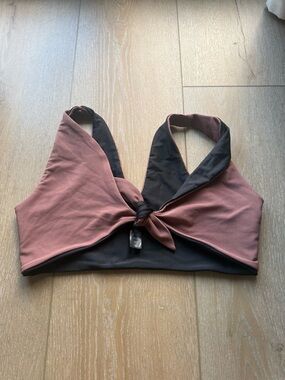 Beach Riot Black Reversible Bikini Top